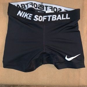 Nike softball sliding shorts new without tag